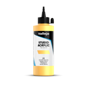 ACRILICO STUDIO Vallejo 200ml. (Amarillo Nápls. (Tono))