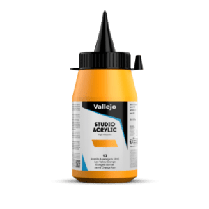ACRILICO STUDIO Vallejo 500ml. (Amarillo Anaranjado)