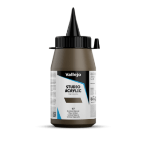 ACRILICO STUDIO Vallejo 500ml. (Sombra Natural (Tono))