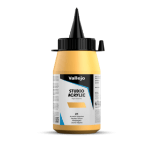 ACRILICO STUDIO Vallejo 500ml. (Amarillo Nápls. (Tono))