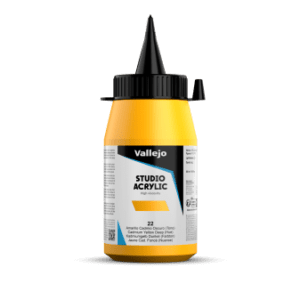 ACRILICO STUDIO Vallejo 500ml. (Amarillo C. Osc. (Tono))