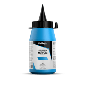ACRILICO STUDIO Vallejo 500ml. (Azul Cian)