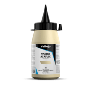 ACRILICO STUDIO Vallejo 500ml. (Titanio Crudo)