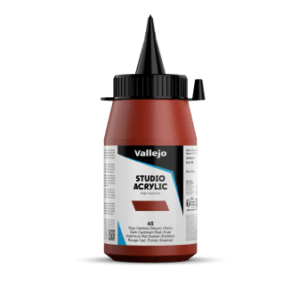 ACRILICO STUDIO Vallejo 500ml. (Rojo Cad. Osc. (Tono))