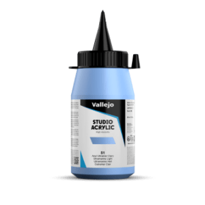 ACRILICO STUDIO Vallejo 500ml.  (Azul Ultramar Claro)