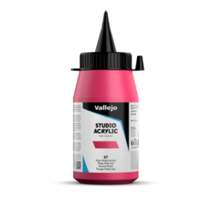 ACRILICO STUDIO Vallejo 500ml. (Rojo Rosa Azoico)