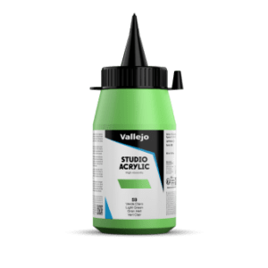 ACRILICO STUDIO Vallejo 500ml.  (Verde Claro)