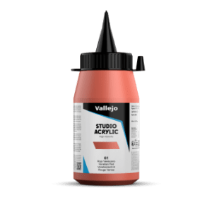 ACRILICO STUDIO Vallejo 500ml.  (Rojo Veneciano (tono))