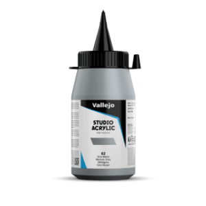 ACRILICO STUDIO Vallejo 500ml.  (Gris Medio)