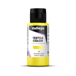 PINTURA TEXTIL COLOR Vallejo 60ml. (Amarillo Limón)