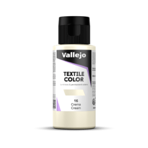 PINTURA TEXTIL COLOR Vallejo 60ml. S/1-2-3-4-6 (Crema)