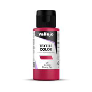 PINTURA TEXTIL COLOR Vallejo 60ml. (Cereza)