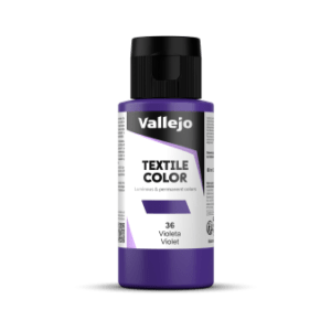 PINTURA TEXTIL COLOR Vallejo 60ml. (Violeta de Parma)