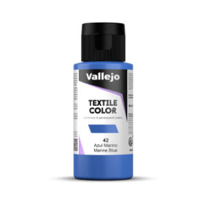 PINTURA TEXTIL COLOR Vallejo 60ml. S/1-2-3-4-6 (Azul-Marino)