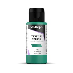 PINTURA TEXTIL COLOR Vallejo 60ml. (Turquesa)