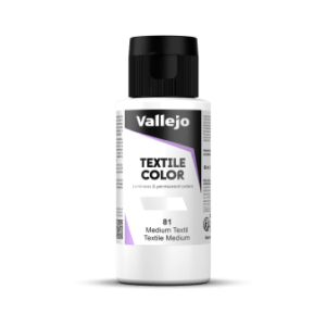 PINTURA TEXTIL COLOR MEDIUM Vallejo 60ml. (Medium Textil)