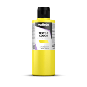 PINTURA TEXTIL COLOR Vallejo 200ml. (Amarillo Limón)