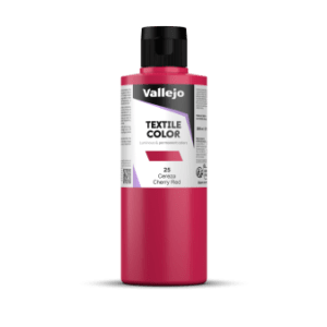 PINTURA TEXTIL COLOR Vallejo 200ml. (Cereza)