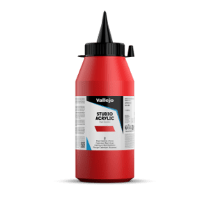 ACRILICO STUDIO Vallejo 1Lt. (Rojo Cadmio (Tono))