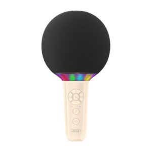 MICROFONO INALAMBRICO PARA KARAOKE BE50 BEIGE XO