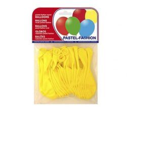 GLOBOS 100% Latex Biodegradable  (B/20u.) AMARILLOS