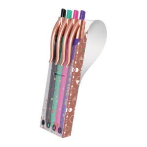 BOLIGRAFOS Milan 4 bolígrafos P1 colores surtidos COPPER