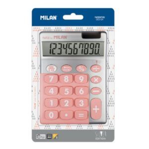 CALCULADORA Milan 10-Dgtos SILVER ROSA