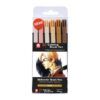 ROTULADORES KOI 6-COLORES BRUSH RETRATO