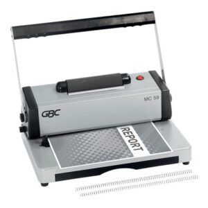 MAQUINA ENCUADERNAR ESPIRAL GBC MC59 20-Hojas A4