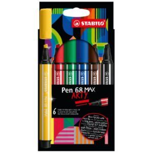 ROTULADOR STABILO Pen 68 6-Colores MAX Est