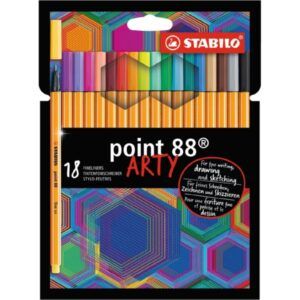 ROTULADOR STABILO point Est 18 uds