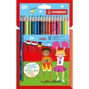 ROTULADOR Stabilo 18-Colores C/CARTON