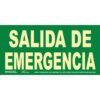 SEÑAL EMERGENCIA 320x160 Adhesiva Luminiscente
