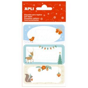 ETIQUETAS Apli NAVIDAD 3-H 9u.