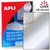 ETIQUETA Intemperie 210x297 Lase/Copy 20H=540 PLATA Permanen