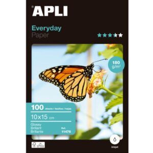 PAPEL PHOTO 10x15 Ink-Jet  Glossy EveryDay 180gr. B/100-H