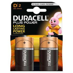 PILAS Duracell PLUS "D" LR20 (mn1300) (B/2u.)