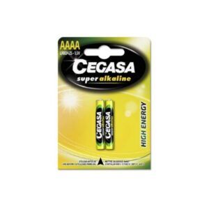 PILAS Cegasa AAAA LR8D425 LR03 (Blíster 2u.) SUPER ALKALINA