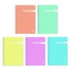 CUADERNO Pacsa Plastipac Fº Cuadro 4mm T/Polip. 90g PASTEL