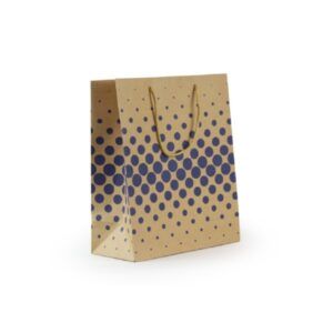 BOLSA PAPEL Para REGALO 315x24x127 180gr. Reciclado Azules