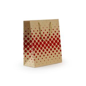 BOLSA PAPEL Para REGALO 315x24x127 180gr. Reciclado Rojos