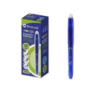 BOLIGRAFO BORRABLE Q-Office (Simil Frixion) AZUL