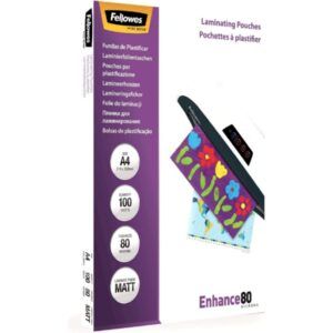 FUNDA PLASTIFICAR A-4 80mi 216x303 MATE (Pvp-100uds)