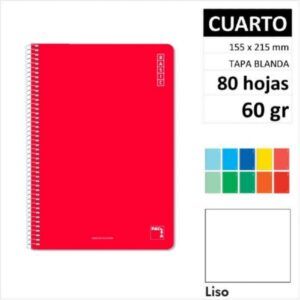CUADERNO Pacsa BASIC 4º LISO 80-H