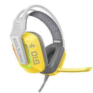 AURICULAR GAMING G10 | XBOX | PS5 | PS4 | SWITCH | PC | AMARILLO COOLSOUND
