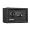 CAJA FUERTE ELECTRÓNICA CON DETECTOR DE HUELLA 200X310X200MM CROMAD
