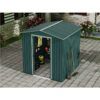 CASETA DE METAL | PUERTAS CORREDERAS 185X181X200CM (3.36M2) VERDE SUNGARDEN