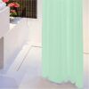 CORTINA DE BAÑO 140X180 VERDE HBS
