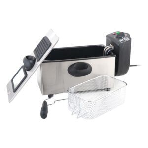 FREIDORA 3 LITROS INOXIDABLE 2000W DESMONTABLE MUVIP