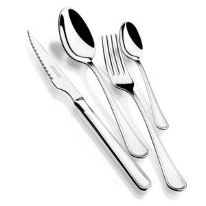 SET 24 CUBIERTOS ACERO INOX MANILA MONIX